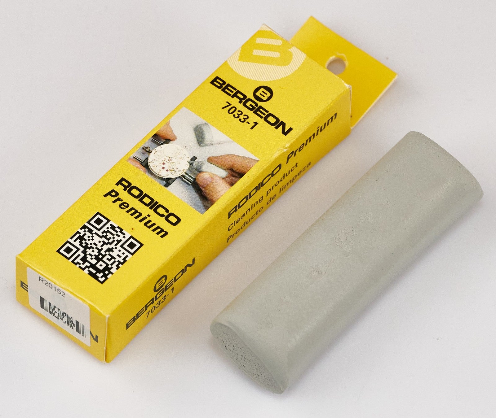 PREMIUM Bergeon Rodico Cleaning Clay Removes Oil Parts Jewels Watchmakers 7033