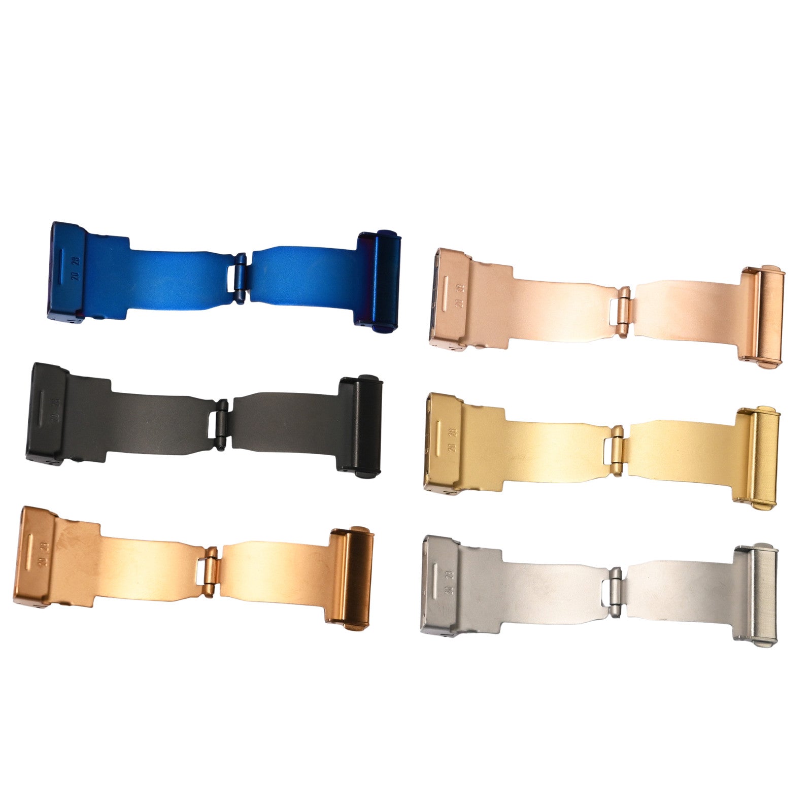 Watch Deployment Buckle Clasp Strap Bracelet Replacement 18mm 20mm 22mm Steel