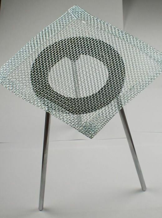Bunsen Burner Or Alcohol Lamp Tripod & Mesh Wire Gauze 9" tool wax work craft