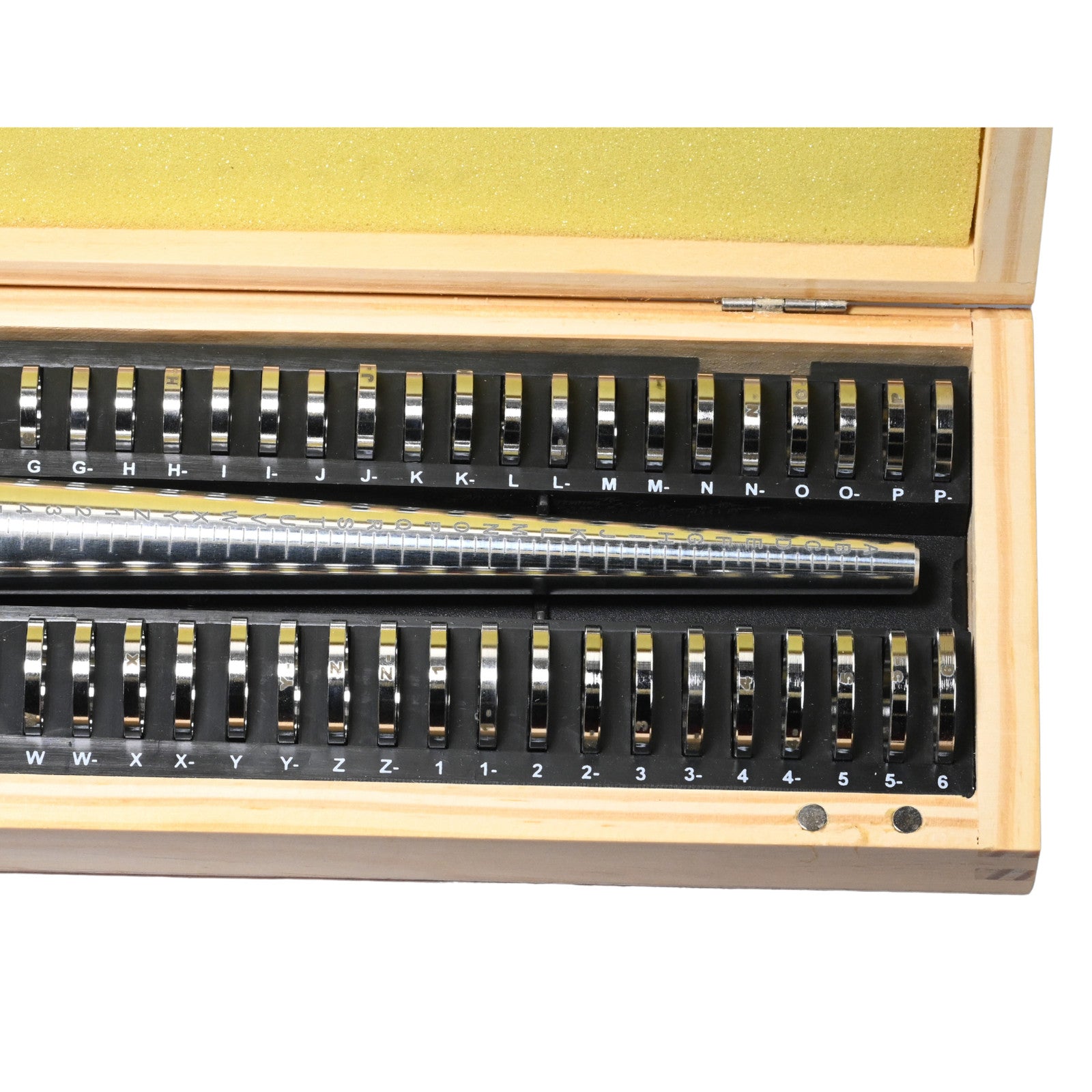 Professional UK Ring Size Tool Finger Sizer Boxed Gauge Stick Jewellery Mandrel