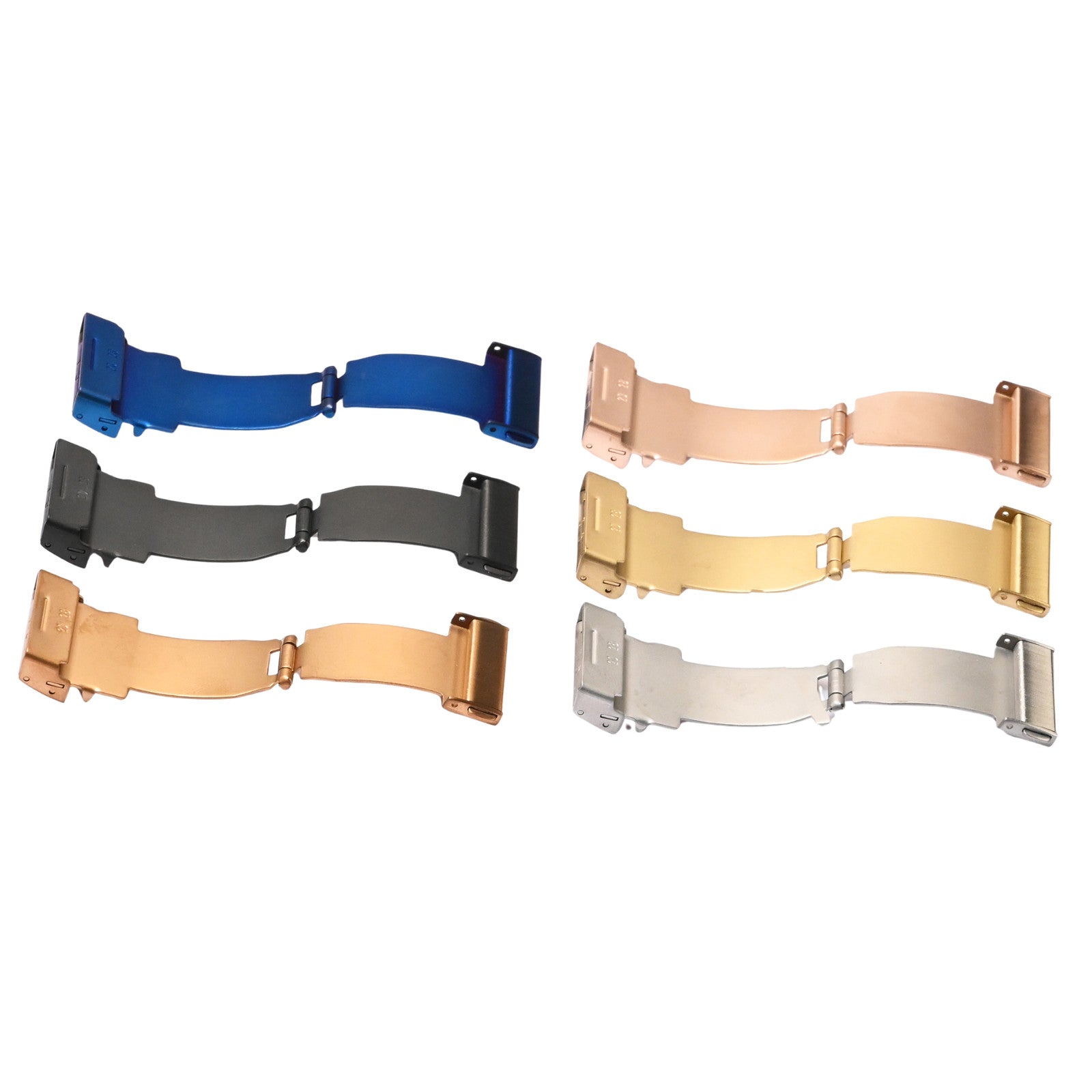 Watch Deployment Buckle Clasp Strap Bracelet Replacement 18mm 20mm 22mm Steel