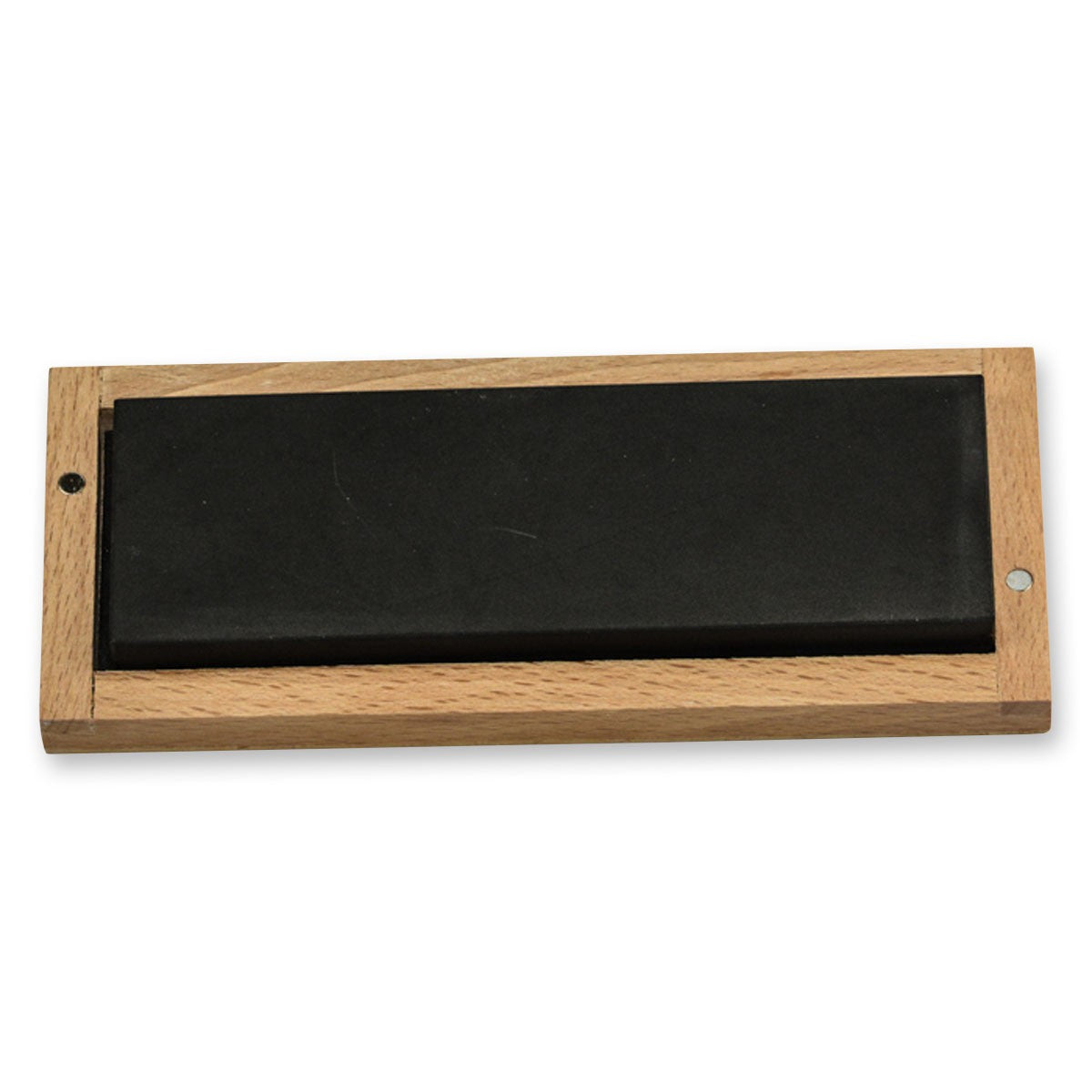 XL large gold testing acid stone & wood box gold silver test scrap  jewellers