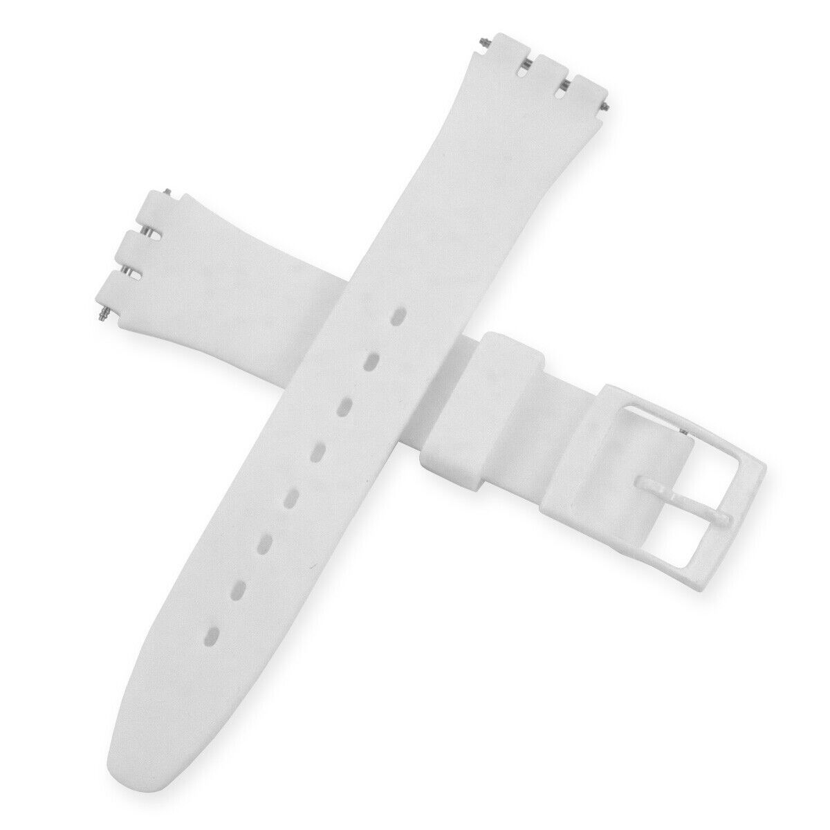 17mm Silicone Rubber Swatch Watch Strap Soft Band Replacement 18 COLOURS New