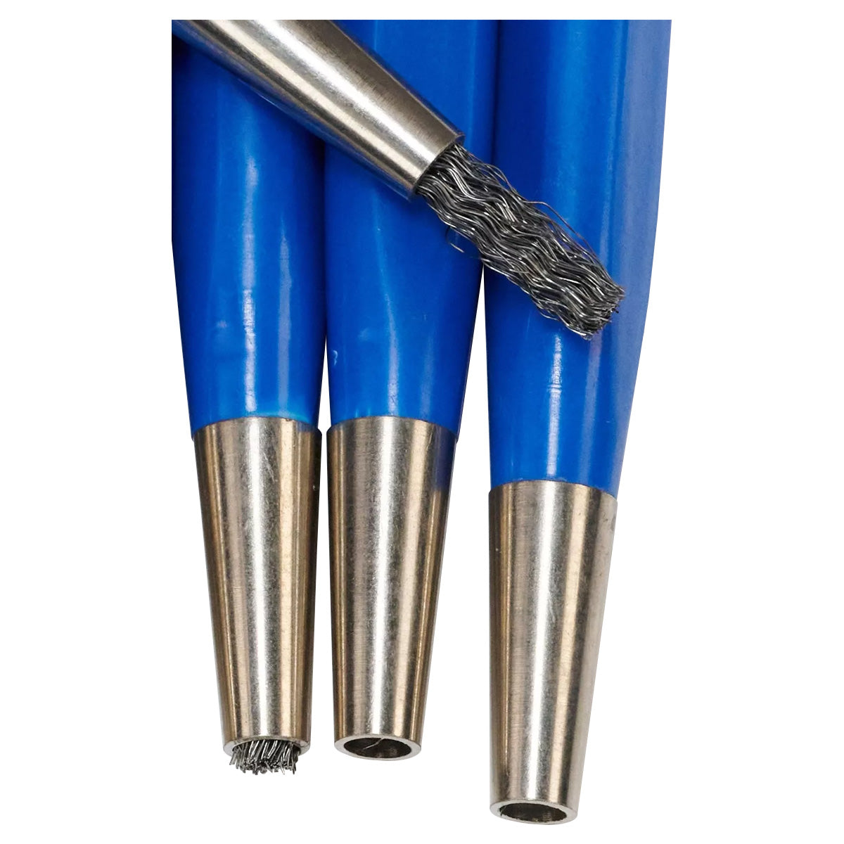 10x STEEL Scratch Brush Brushed Finish Watch Clean Removes Rust Scratches