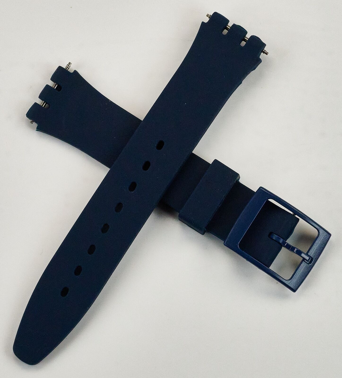 17mm Silicone Rubber Swatch Watch Strap Soft Band Replacement 18 COLOURS New