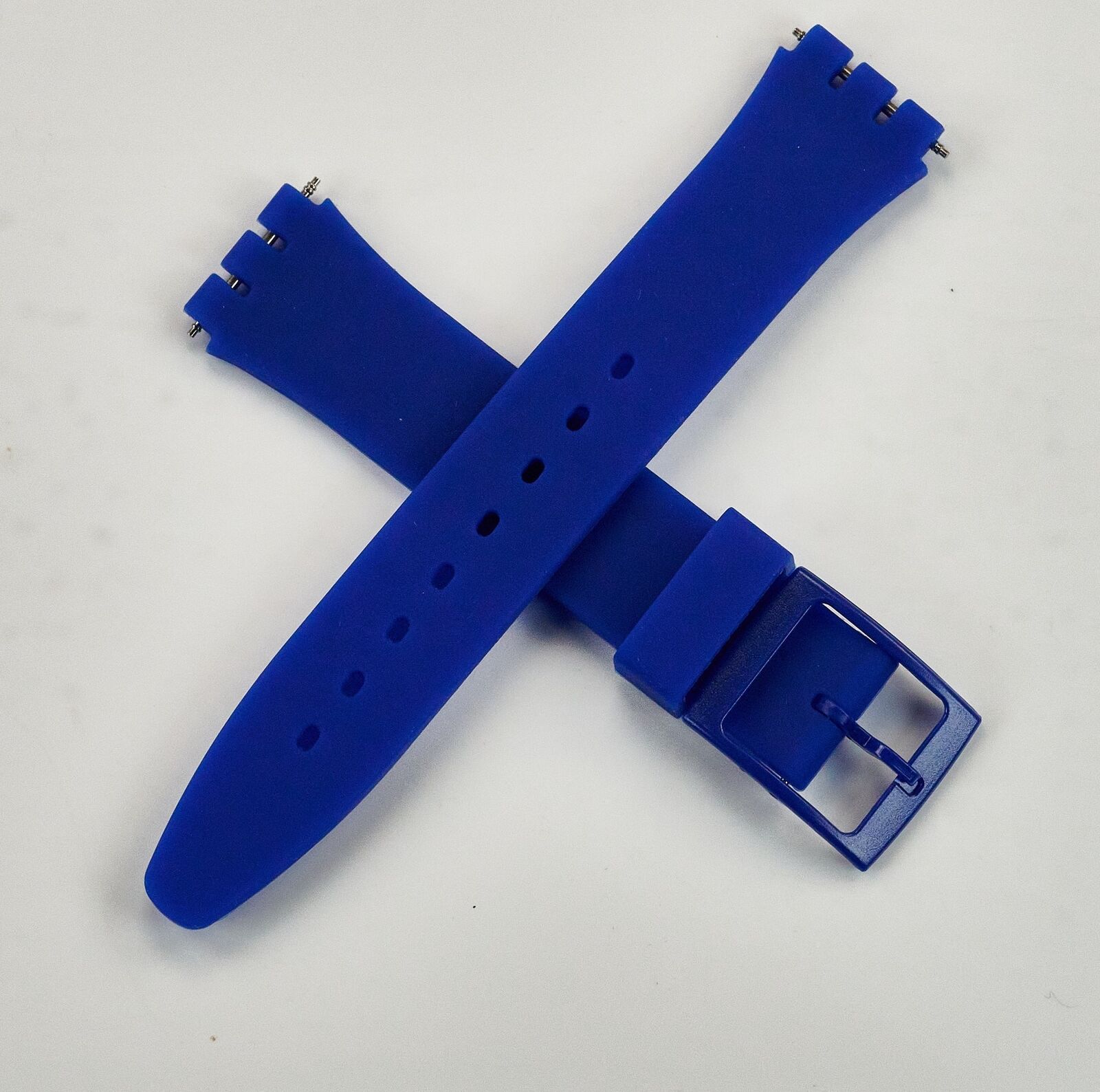 17mm Silicone Rubber Swatch Watch Strap Soft Band Replacement 18 COLOURS New