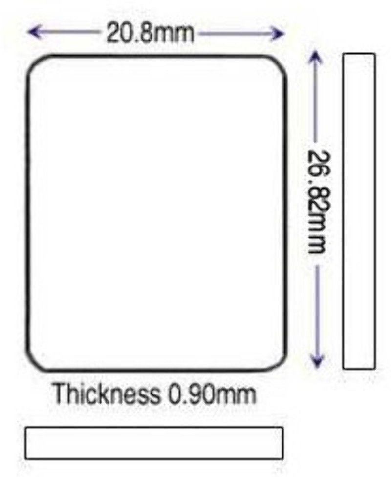 Generic watch crystals for Piaget watches mineral glass crystal popular models