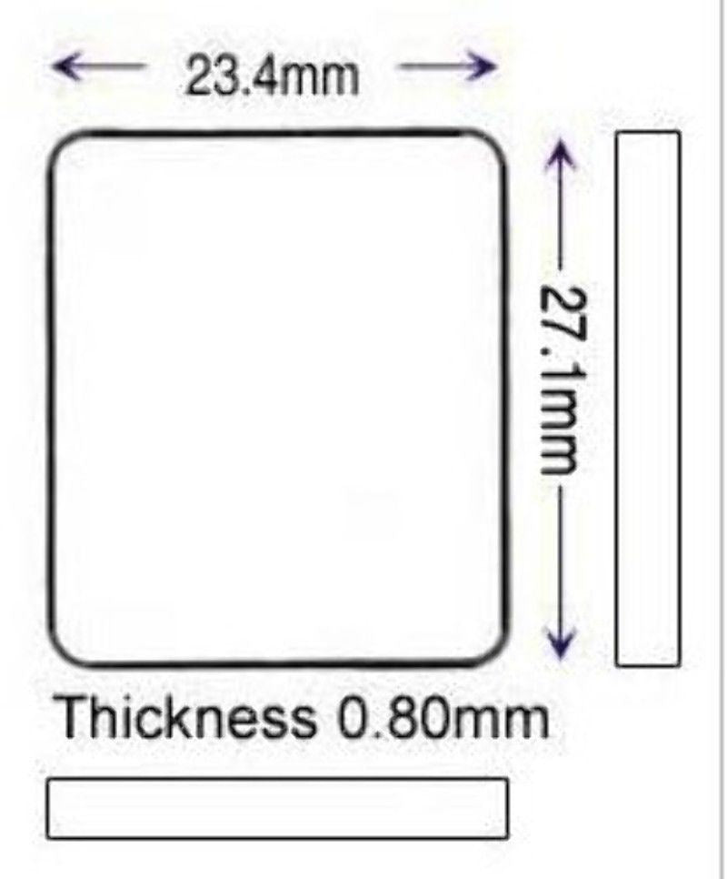 Generic watch crystals for Piaget watches mineral glass crystal popular models