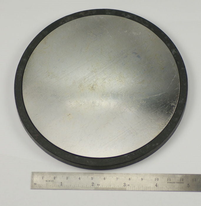 steel dapping block 5" rubber base jewellery making craft jewellers doming tool