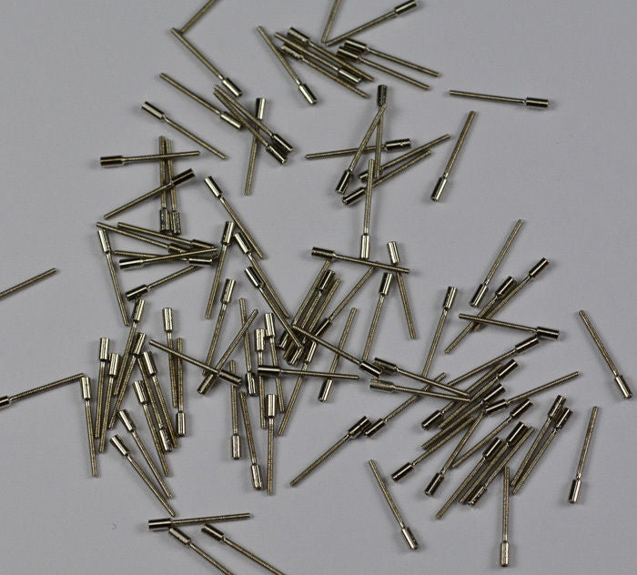 100 Watch Stem Extenders Repair Broken Watch Stems parts 0.9 and 0.7mm Threads