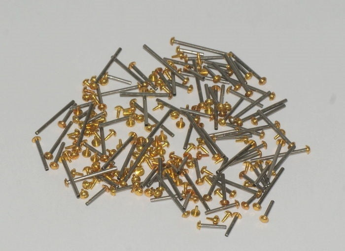 Assortment tube friction pin pins clasps straps bracelets rivet ends 8mm-20mm