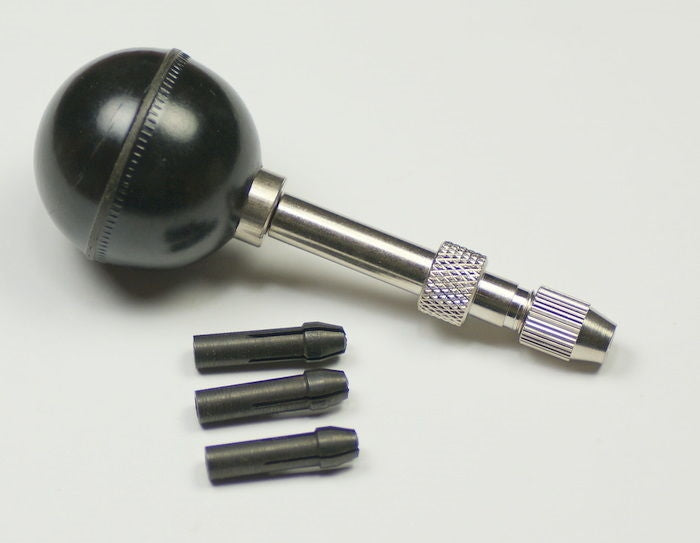 Hand held small vice pin tong micro chuck 4 collets watchmaking jewellery craft