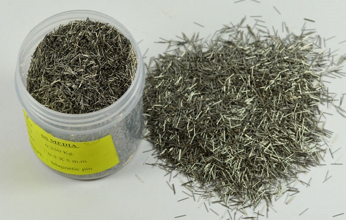 Stainless Steel Polishing 0.5x5mm Pins Magnetic Tumbler Polishers shot polishers
