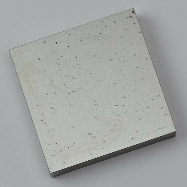 Solid steel block anvil doming  3"x3"x3/4" jewellery craft tool chasing dapping