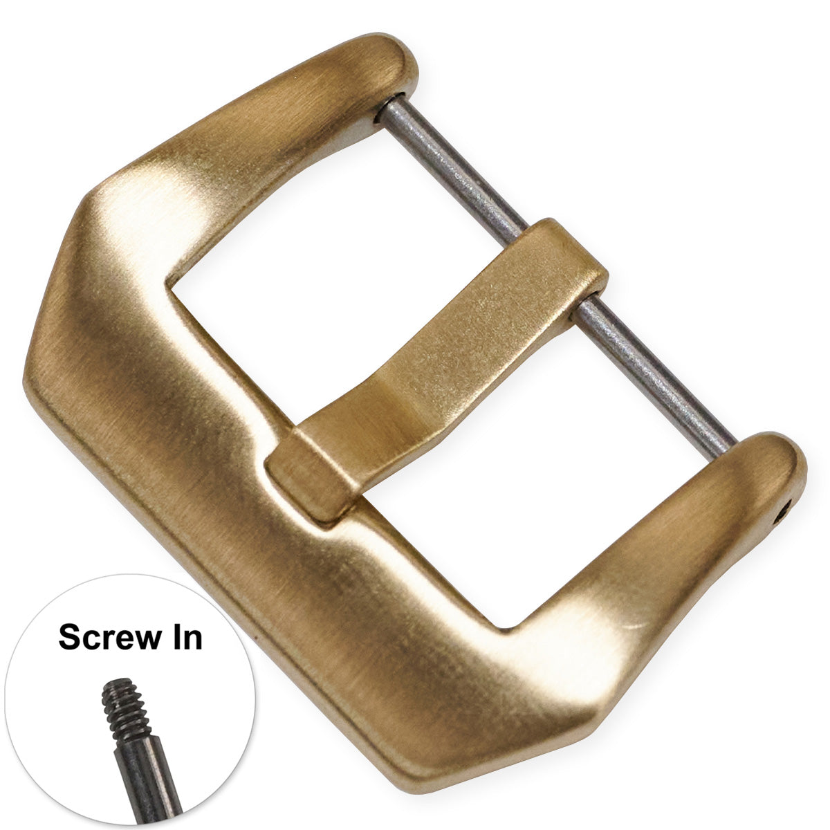 Pre V BRONZE buckle for watch Pam style 20mm 22mm 24mm 26mm replacement upgrade