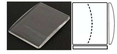 Watch Glass Crystal for Casio Square Rectangular Domed Mineral From 15.5-32.4mm