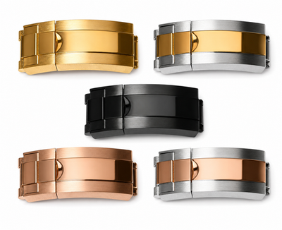 Glidelock Style Deployant Clasp 16mm x 9mm for Rolex Deepsea 126660 Sub