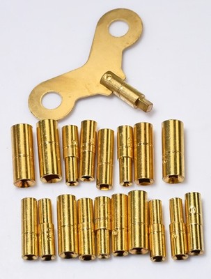 ALL SIZES Clock Winding Keys Kit Set Size 000 -15 Mantle Longcase Grandfather