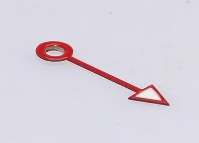 GMT 24-Hour Watch Hand Red Lume Tip 1.60mm & 2.00mm Ronda ETA Fit 12mm