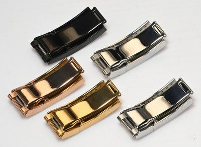 Glidelock Style Deployant Clasp 16mm x 9mm for Rolex Deepsea 126660 Sub