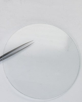 Clock Dial Face Glass Flat Round Replacement Crystal Glasses Repairs 2" - 12" UK