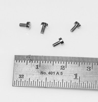 5x Watch Case Back Screws 35 SIZES Replacement Slot Head Repair Parts Slotted UK