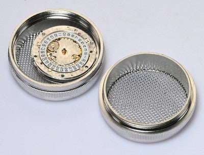 Ultrasonic Cleaning Basket 40mm Container Mesh Parts Holder Watch Jewellery UK