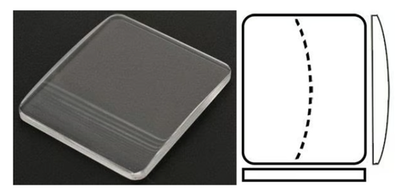 Watch Glass Crystal for Casio Square Rectangular Domed Mineral From 15.5-32.4mm