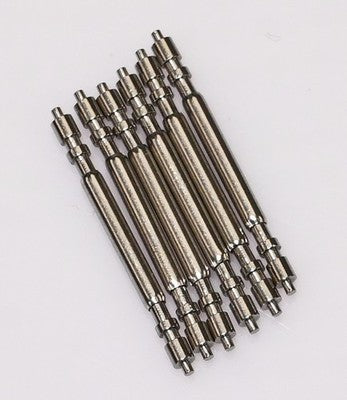 6x Fat Spring Bars 18-22mm Double Flange for Rolex Submariner GMT Datejust Steel