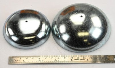 Steel Clock Bell Dome 80mm & 100mm Replacement Pressed Hemispherical Clocks