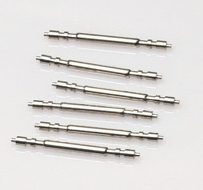 6x Fat Spring Bars 18-22mm Double Flange for Rolex Submariner GMT Datejust Steel