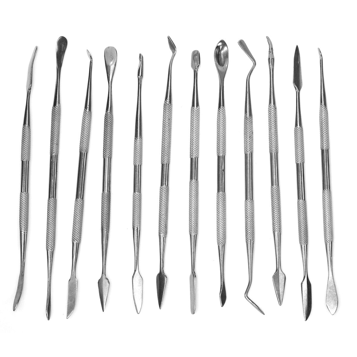 12 QUALITY Wax & Clay Carving Tools Carvers Stainless Steel Spatulas Art Soap