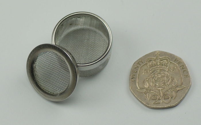 Mesh container ultrasonic cleaning steel watch parts watchmakers or jewellers