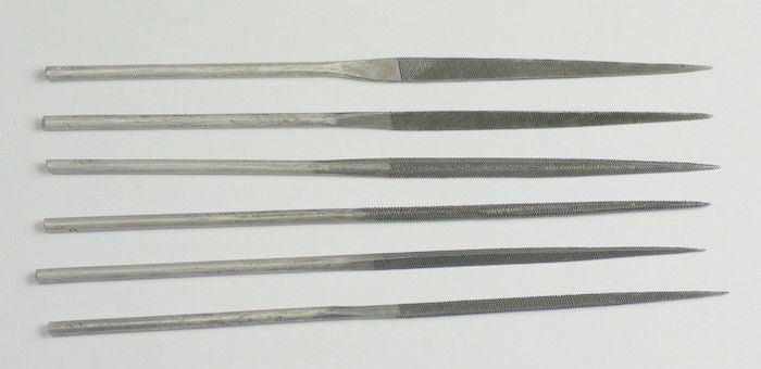 Needle files set for watchmaker repair assorted 14cm jewellery craft
