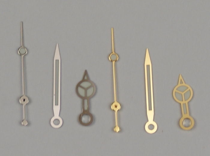 Generic hands for Rolex SUBMARINER watch gold/silver calibre 1530 1570 3035 3135