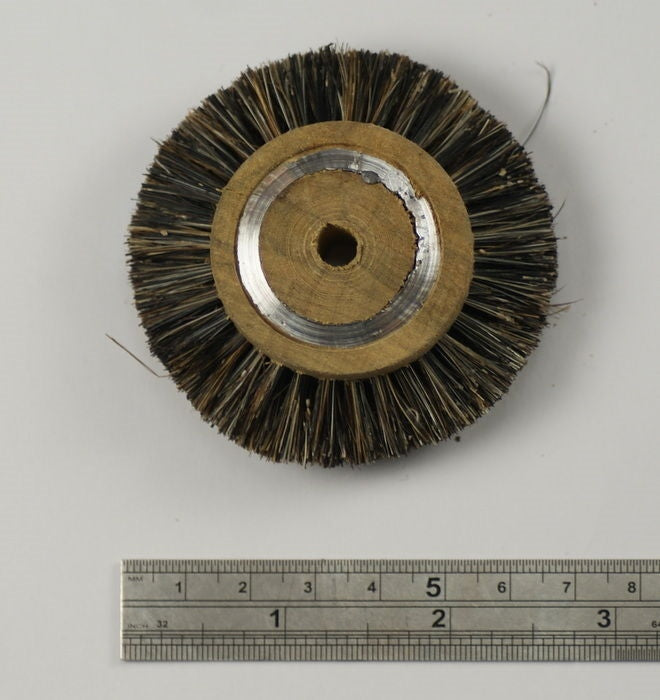 Hair mop brush polishing cleaning rotary tool wood hub grinders jewellers tool