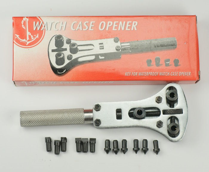 Watch case remover/opener for screw on case backs repairs GOOD QUALITY FITS ALL