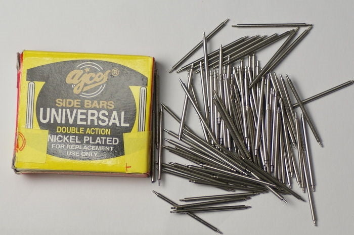 28mm SPRING BARS x100 for watch straps bands fitting parts spares link pins bar