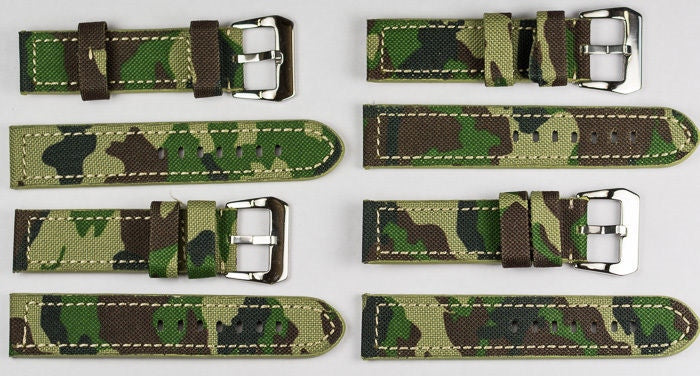 Military nylon army forces watch strap 18mm 20mm 22mm 24mm 28mm 30mm nylon band