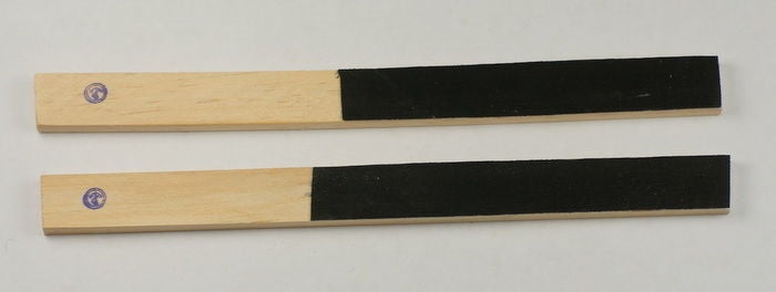 2x Felt buff sticks for buffing polishing finish metals jewellers jewellery tool