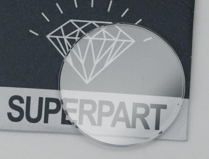 Sapphire watch crystal for Rolex tropic 21.3mm glass part 25.206 replacement