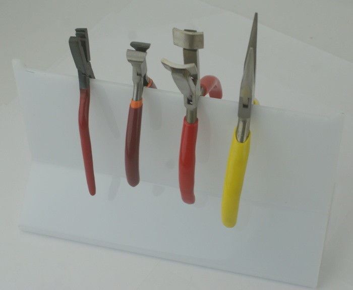 JEWELLERS Hard Plastic Plier rack watchmakers tools storage stand watchmakers