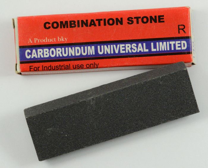Silicon carbide emery stone fast cutting combination stone sharpening abrasive