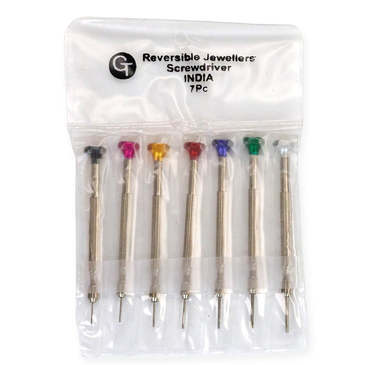 7x Watchmakers Jewellers Watch Repair Screwdrivers With Reversible Blades Tools