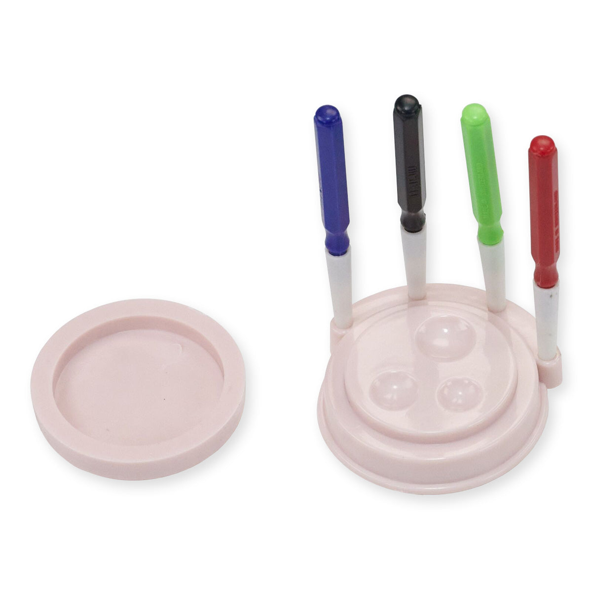 4x Watch Oiling Pins & Oil Grease Holder Container Stand Repair Tool Watchmaker