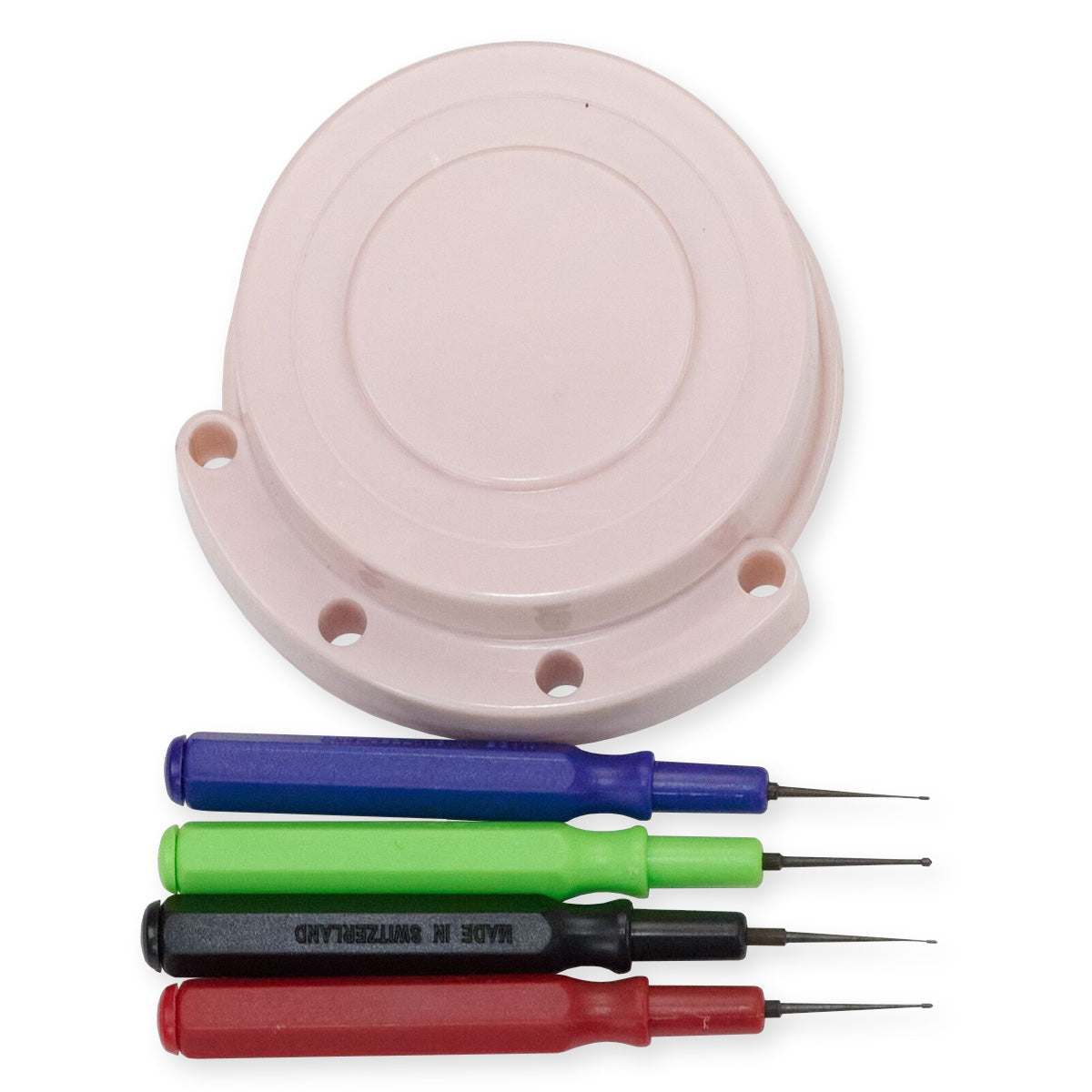 4x Watch Oiling Pins & Oil Grease Holder Container Stand Repair Tool Watchmaker