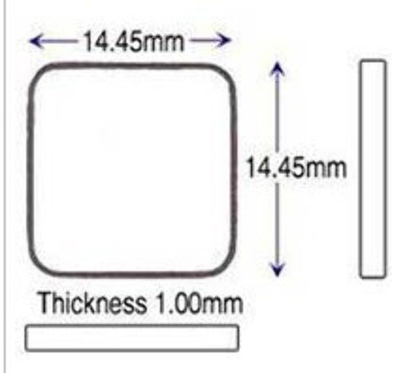 Generic watch crystals for Cartier watches mineral glass crystal popular models