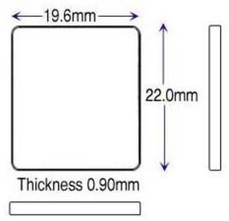 Generic watch crystals for Cartier watches mineral glass crystal popular models