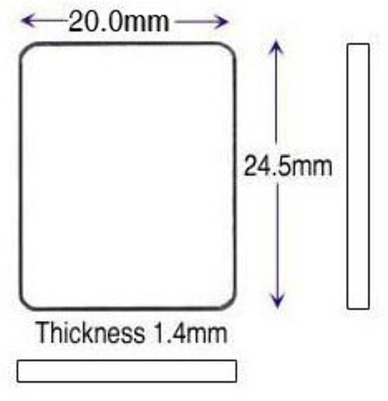 Generic watch crystals for Cartier watches mineral glass crystal popular models