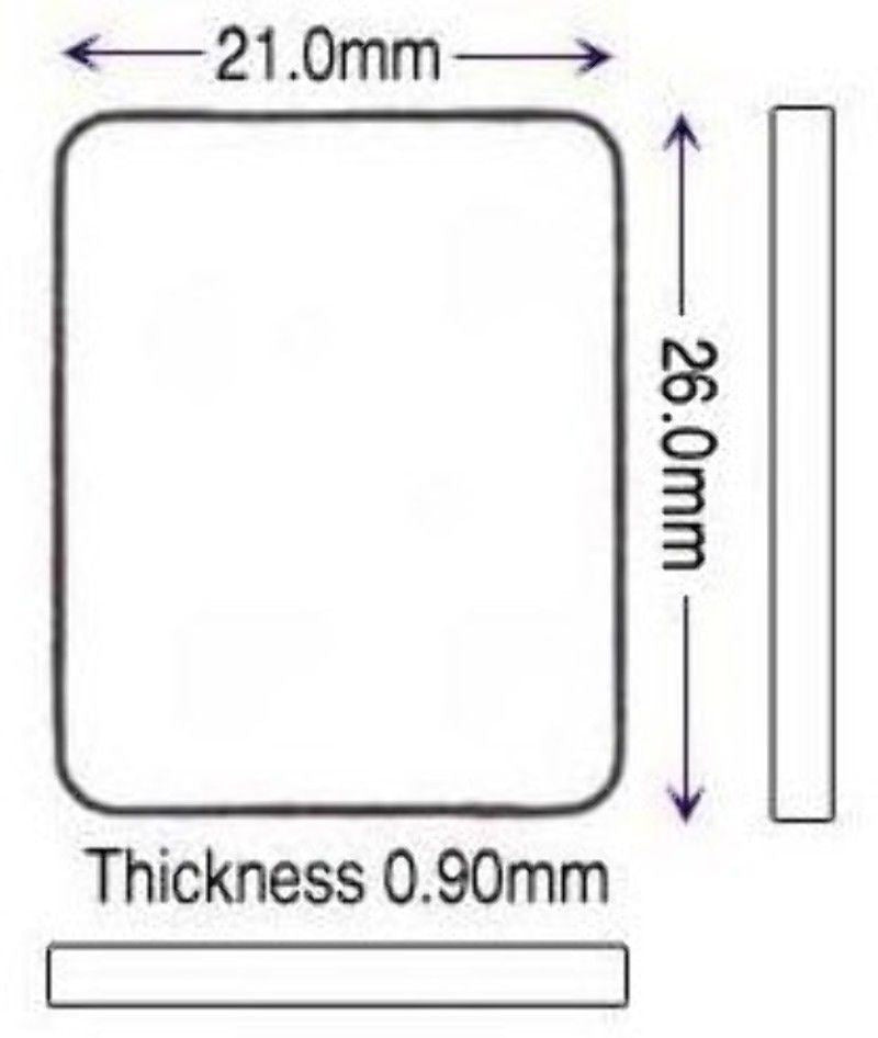 Generic watch crystals for Cartier watches mineral glass crystal popular models